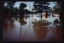 Hurricane Floyd's floodwaters in Ahoskie, North Carolina